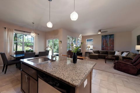 Kitchen, Dining and Main Living Space