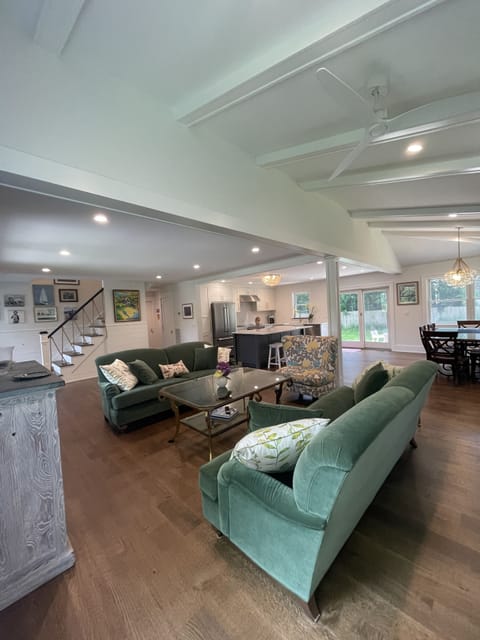 Living Room with Open Floor Plan