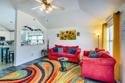 Grand Prairie Vacation Rental | 3BR | 2BA | 1,966 Sq Ft | 1 Step to Enter