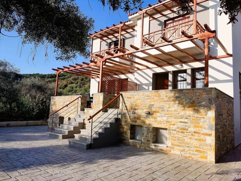 Exterior view of both villas