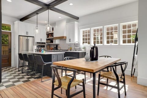 The perfect place to enjoy a home cooked meal or takeout from one of Fayetteville's famous restaurants!