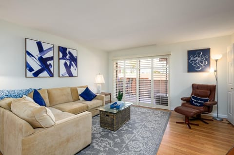 Large and open living room.