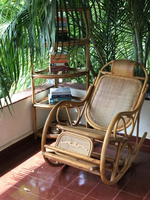 laid back living on the front porch.