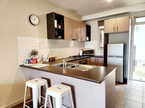 Kitchen with full amenities