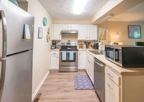 Kitchen with Stainless Steel Appliances