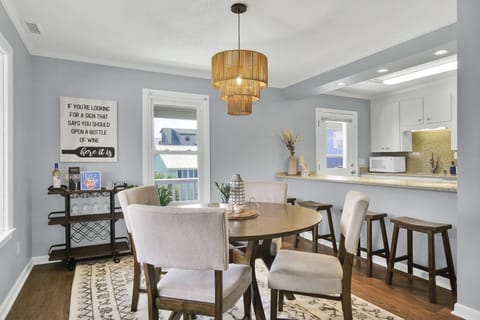 Additional seating at the bar; Unit A