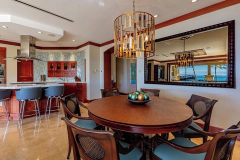 Beautiful interior design throughout the Villa