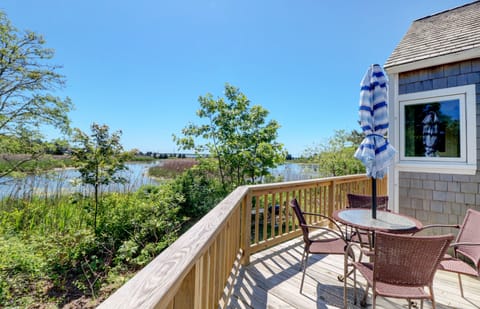 Deck overlooking Tidal Estuary and Nantucket Sound