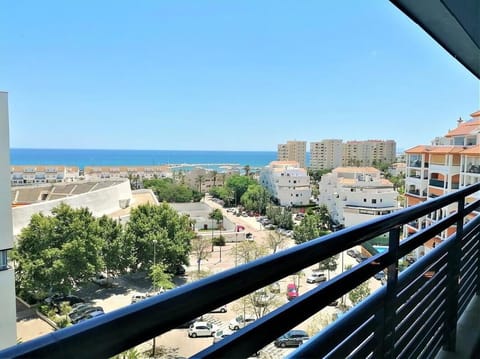 Stunning sea views from the balcony of this apartment