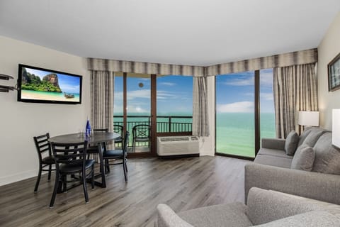 Immerse yourself in open-concept living, where the living area seamlessly transitions into the dining space, creating a spacious and welcoming environment for both relaxation and entertaining.