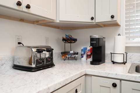 Kitchen appliances for a quick refill to energize your day.