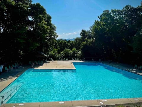 Go for a swim with a view? Yes please!
12 ft deep and always pristine!