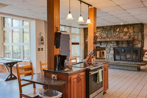 Fully functioning and stocked kitchen