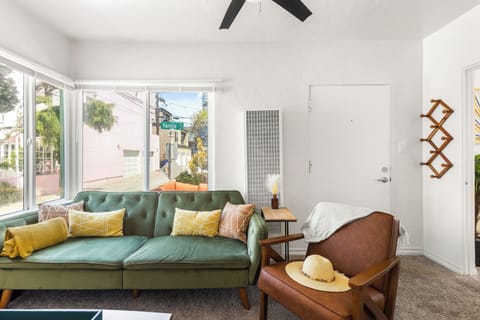 Living Room: Sleeper sofa/Futon