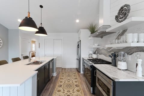 Renovated high-end kitchen