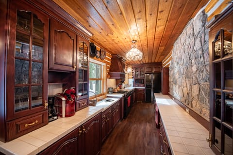 This fully equipped kitchen has everything needed for group meals and shared moments.