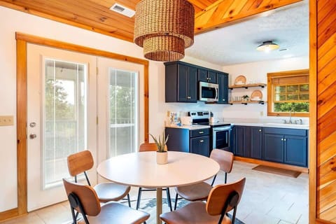 Off of the main living area is the dining room get ready to serve your crew a home-cooked meal.