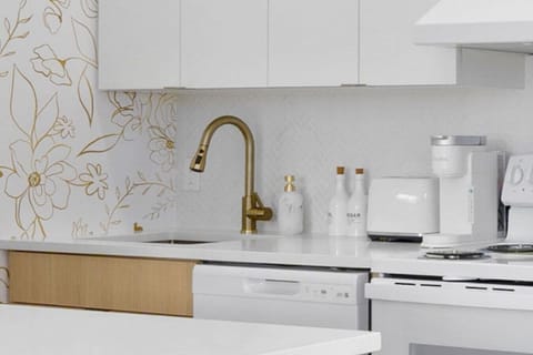 Keurig Coffee maker and Olive oil & vinegar