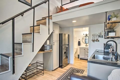 Fridge, pantry space and all the kitchen utensils and supplies you will need