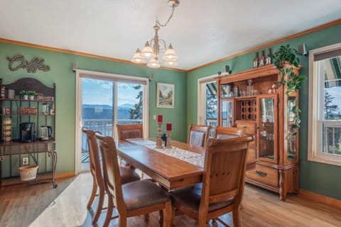 DINING ROOM and ENTRANCE TO TOP DECK