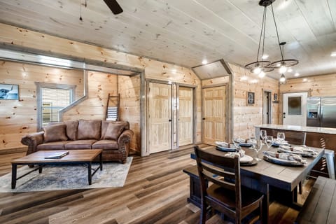 The open layout made it easy to relax and connect with friends and family.