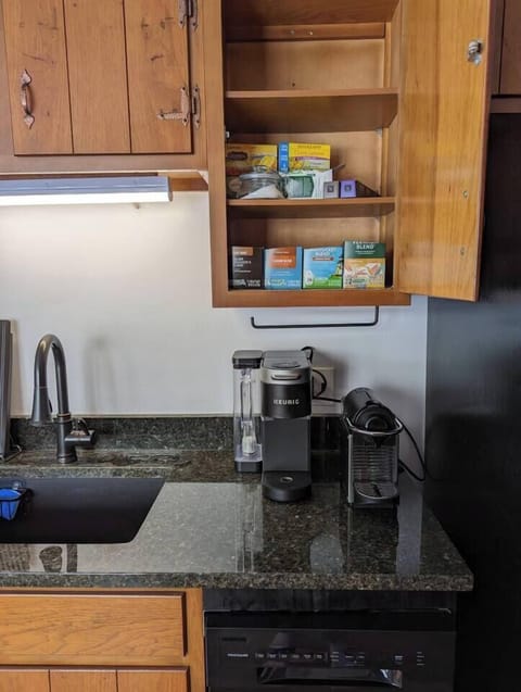 Keurig coffee maker and Nespresso machine