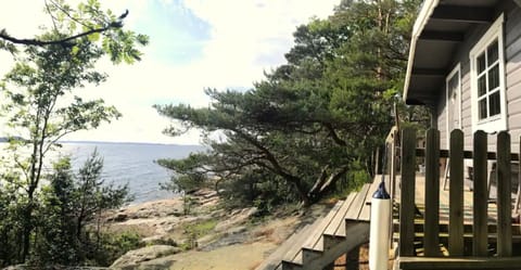 sauna by the sea