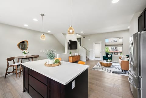 Bright and inviting living room.