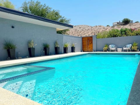 Pool courtyard