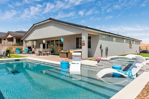 Spacious outdoor living.