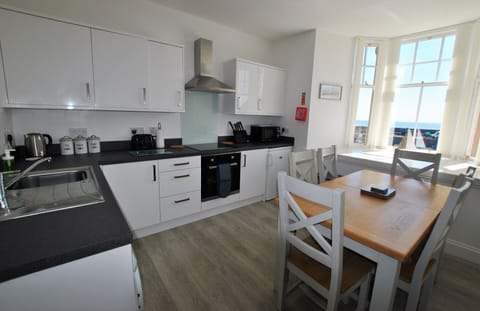 The kitchen is well equipped for a self catering holiday