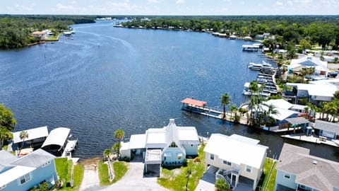 House from above - front of house