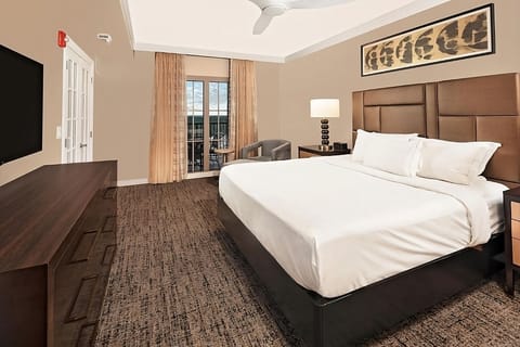 Sink into crisp linens after a day of exploring.