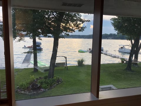 View from living room