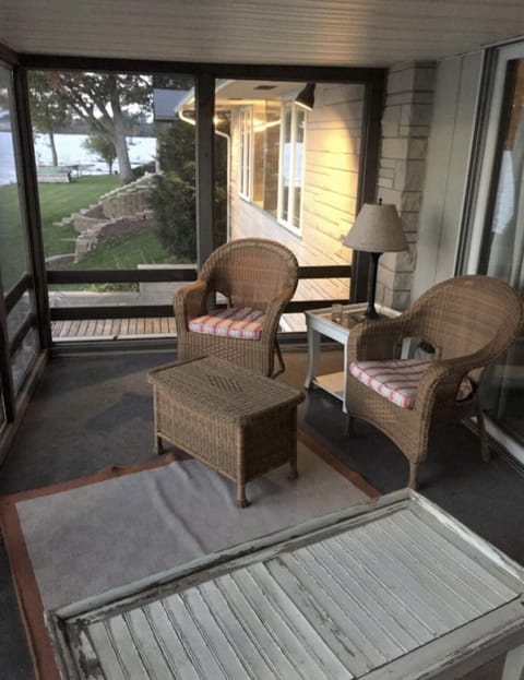 Screened porch off bedroom 1