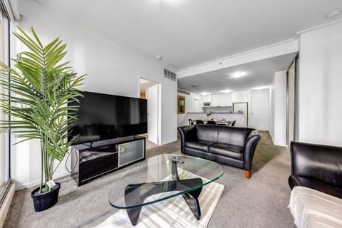 A spacious living area.