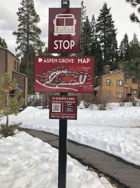 Complimentary shuttle takes you and your children to the gondola and Village