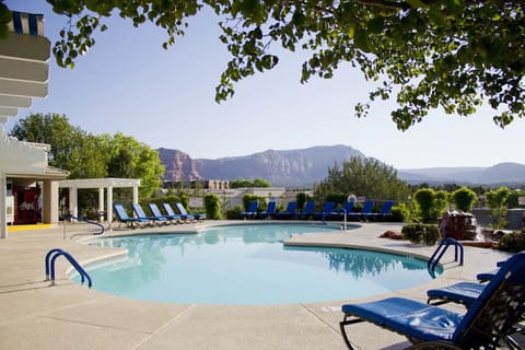 Play and cool off in the refreshing resort pool.