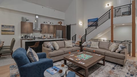 Great Room, Main Level - Looking into the kitchen