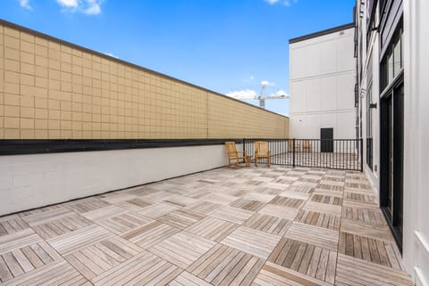 Patio for 206 - adjacent to the patio for 204