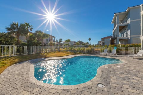 Enjoy the luxury of your own private pool right outside your door at Dancing Seahorse!