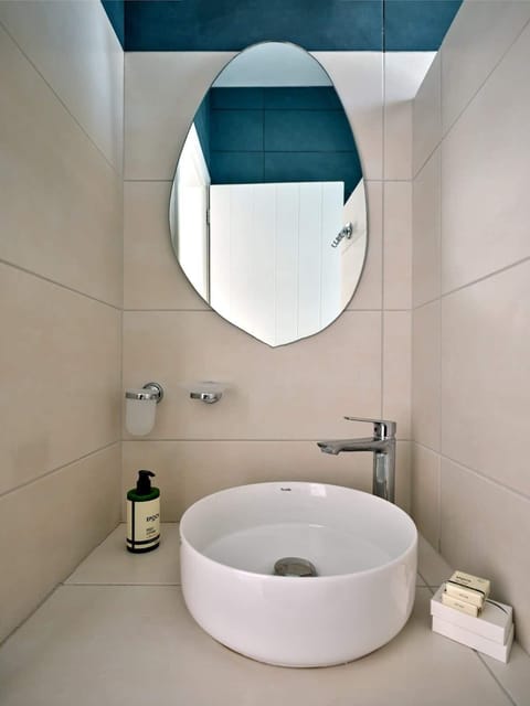 Delve into the bathroom's intricate design and features