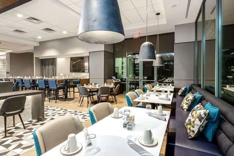 Start mornings with a relaxed, spacious dining area setup.