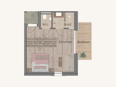 Doppelzimmer People´s - People's Hotel Bed and Breakfast in Piesendorf