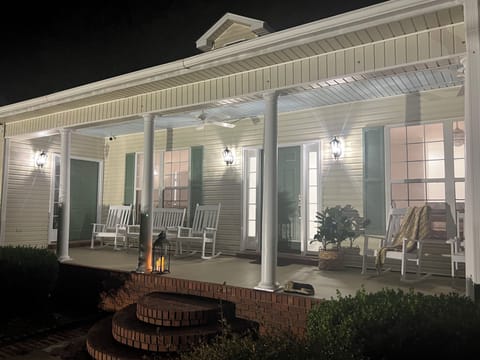 Gather on the porch & enjoy the cool evening. 