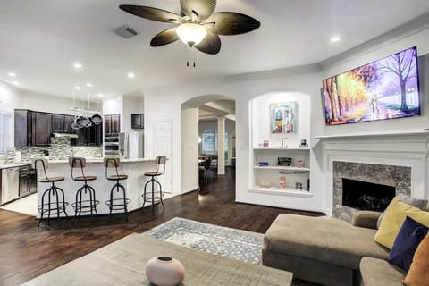 Living Room and Kitchen
