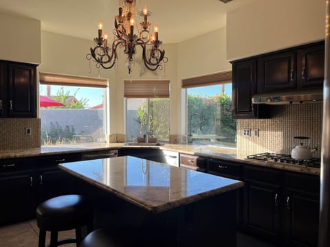 Full kitchen with anything you'd need to cook an amazing meal