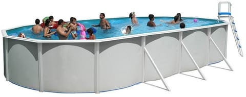 piscine en cours de construction - ouverture en juillet 2019