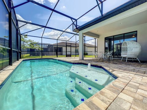 Private pool and patio
