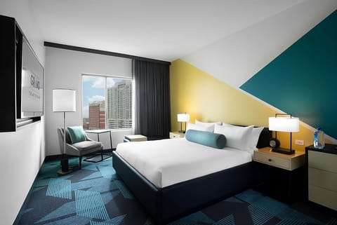 Stretch out on crisp linens after a day exploring.